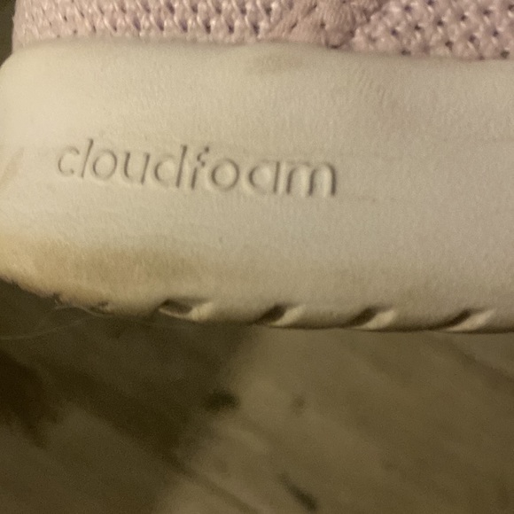 Light, pink, Adidas, sneakers, - Picture 3 of 4